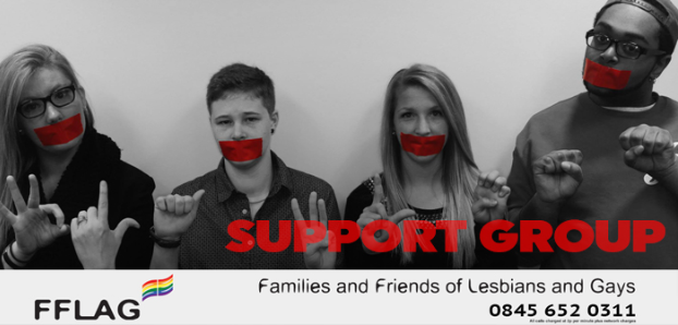 FFLAG support group for families and friends of lesbians and gays