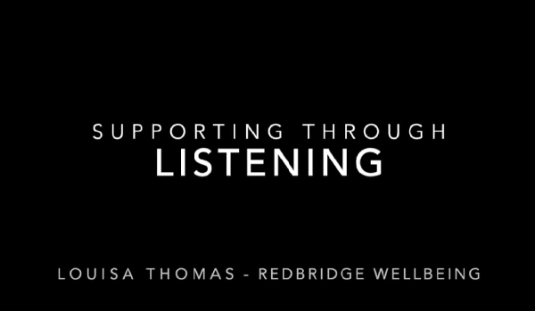 Supporting Through Listening